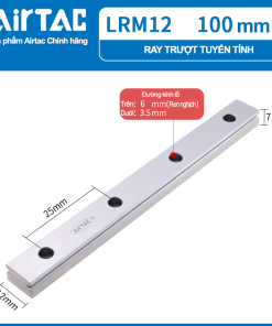 Ray trượt vuông mini LRM12R (MGR12)