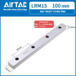 Ray trượt vuông mini tiêu chuẩn – gá dưới LRM15RLX100HT ( MGR15T 100mm )