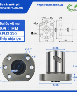 Đai ốc vít me SFU2010