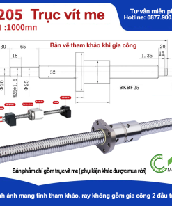 Trục vít me SFU3220 (1M) (Vít me)