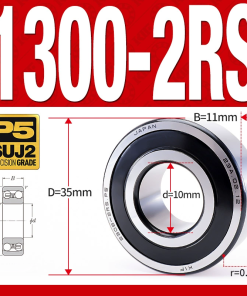 Vòng bi - bạc đạn tự lựa 1300-2RS  (Phớt cao su - 10*35*11 mm)