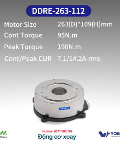DDRE-263-095 Động cơ xoay Dòng DDRE (Động cơ rotor ngoài)