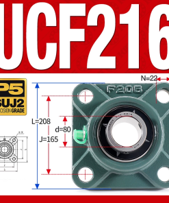 Gối đỡ vòng bi UCF216 (Tiêu chuẩn - Đường kính trong 80 mm)
