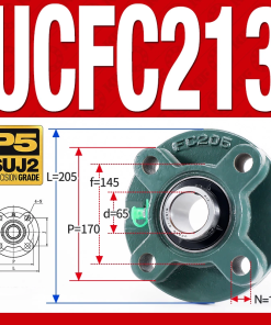 Gối đỡ vòng bi UCFC213 (Tiêu chuẩn - Đường kính trong 65 mm)
