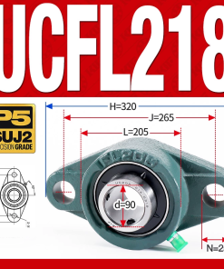 Gối đỡ vòng bi UCFL218 (Tiêu chuẩn - Đường kính trong 90 mm)
