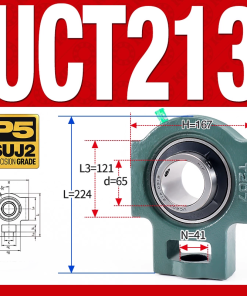 Gối đỡ vòng bi UCT213  (Tiêu chuẩn - Đường kính trong 65 mm)