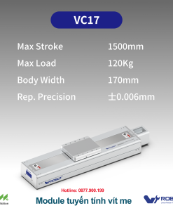 VC17 Module truyền động tuyến tính vít me Dòng VC (Chống xoắn, Tải trọng nặng)