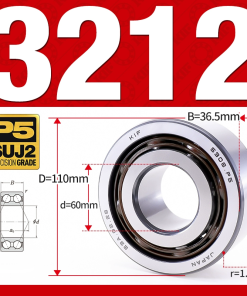 Vòng bi - bạc đạn 3212 (Không phớt - 60*110*36,5 mm)