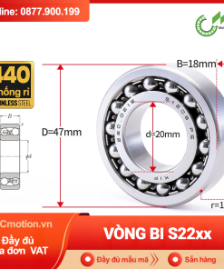 Vòng bi tự lựa S22xx