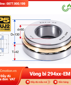 Vòng bi đĩa bay chặn trục - bạc đạn cà na chặn trục 29448M (lồng cách bi Đồng -  240*440*122 mm)