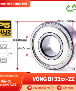 Vòng bi tự lựa 33xx-ZZ