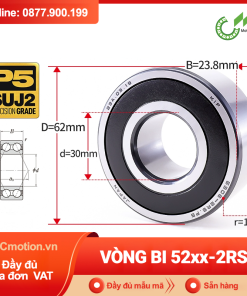 Vòng bi tự lựa 52xx-2RS