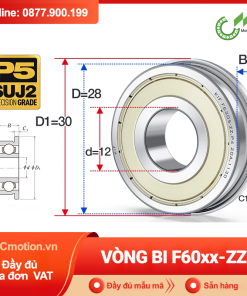 Vòng bi F60xx mặt bích
