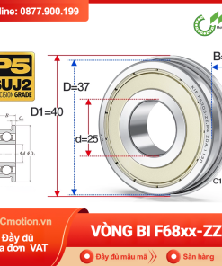 Vòng bi F68xx mặt bích