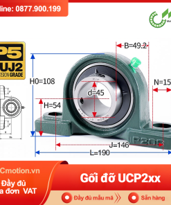 Gối đỡ vòng bi UCP2xx
