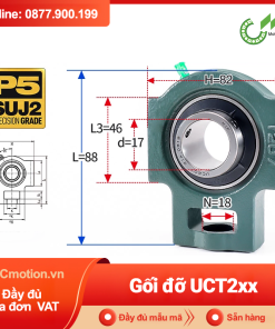 Gối đỡ vòng bi UCT2xx