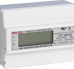 DTSF/U6606 công tơ điện đa tốc độ ba pha (thanh ray DIN)