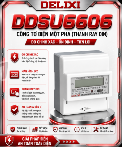 DDSU6606 công tơ điện một pha (thanh ray DIN)