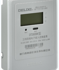 DTS606K công tơ điện lắp âm điện tử