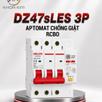 DZ47sLES 3P Aptomat Chống Giật (RCBO)