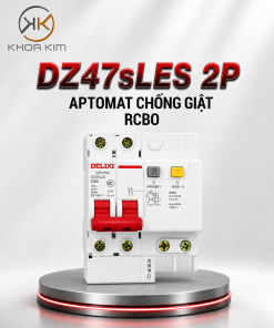 DZ47sLES 2P Aptomat Chống Giật (RCBO)