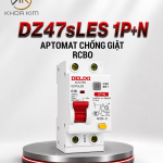 DZ47sLES 1P+N Aptomat Chống Giật (RCBO)