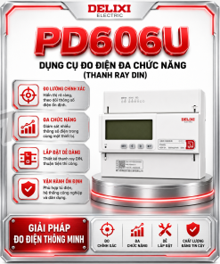 PD606U Dụng cụ đo điện đa chức năng (thanh ray DIN)