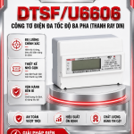 DTSF/U6606 công tơ điện đa tốc độ ba pha (thanh ray DIN)