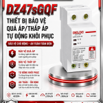 DZ47sGQF Thiết bị bảo vệ quá áp/thấp áp tự động khôi phục