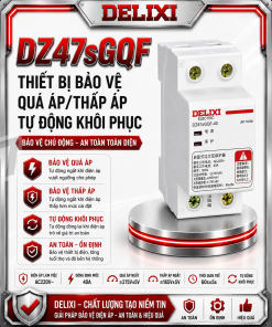 DZ47sGQF Thiết bị bảo vệ quá áp/thấp áp tự động khôi phục