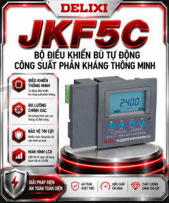 JKF5C Bộ điều khiển bù tự động công suất phản kháng thông minh