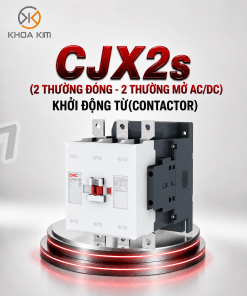 CJX2s Khởi Động Từ Delixi AC/DC – 2 Thường Đóng, 2 Thường Mở